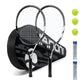 ianoni Tennis Rackets 2 Players Recreational for Beginners ,Pre-Strung 27 Inch Light Adult Racquet Set