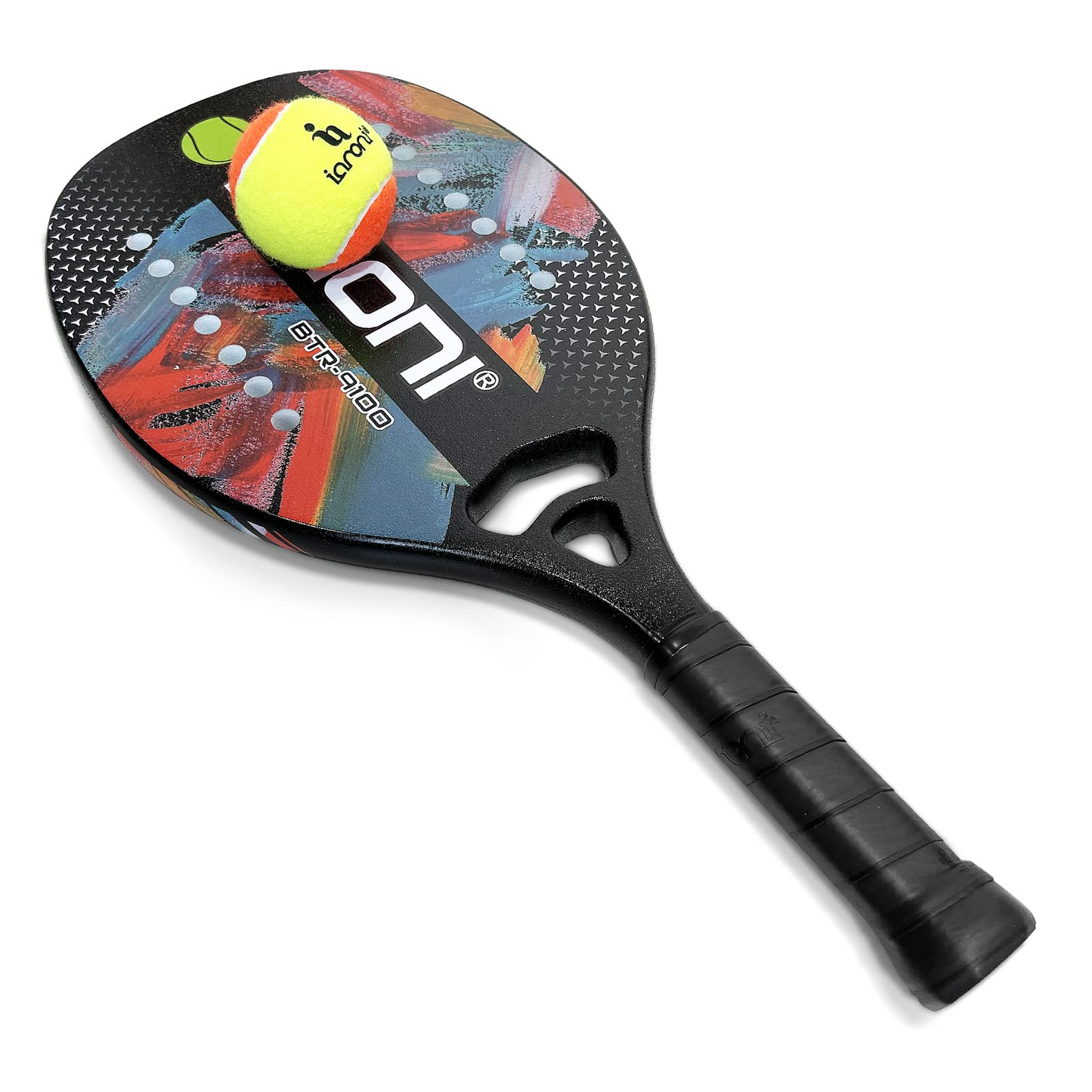 IANONI Beach Tennis Paddle Beach Tennis Racket Carbon Fiber with EVA Memory  Foam Core Tennis Paddles