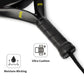 ianoni Paddle Tennis Racket Carbon Fiber Surface with EVA Memory Flex Foam Core POP Padle Racquts