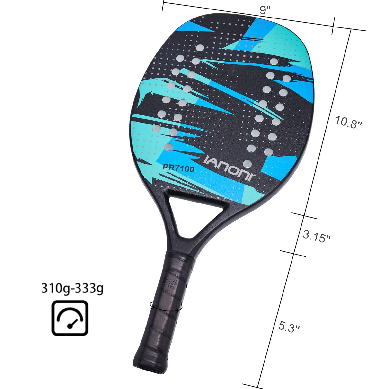 Vairo Cage Tennis Racquet All Carbon Tennis Racquet Nylon Material Raquette  Padel Homme Beach Tennis Racket Pala De Padel - AliExpress