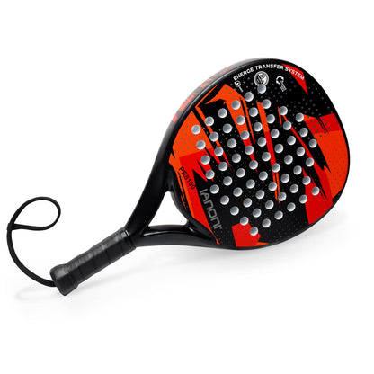 Paddle Tennis Racket Carbon Fiber Surface with EVA Memory Flex Foam Core Paddle Rackets