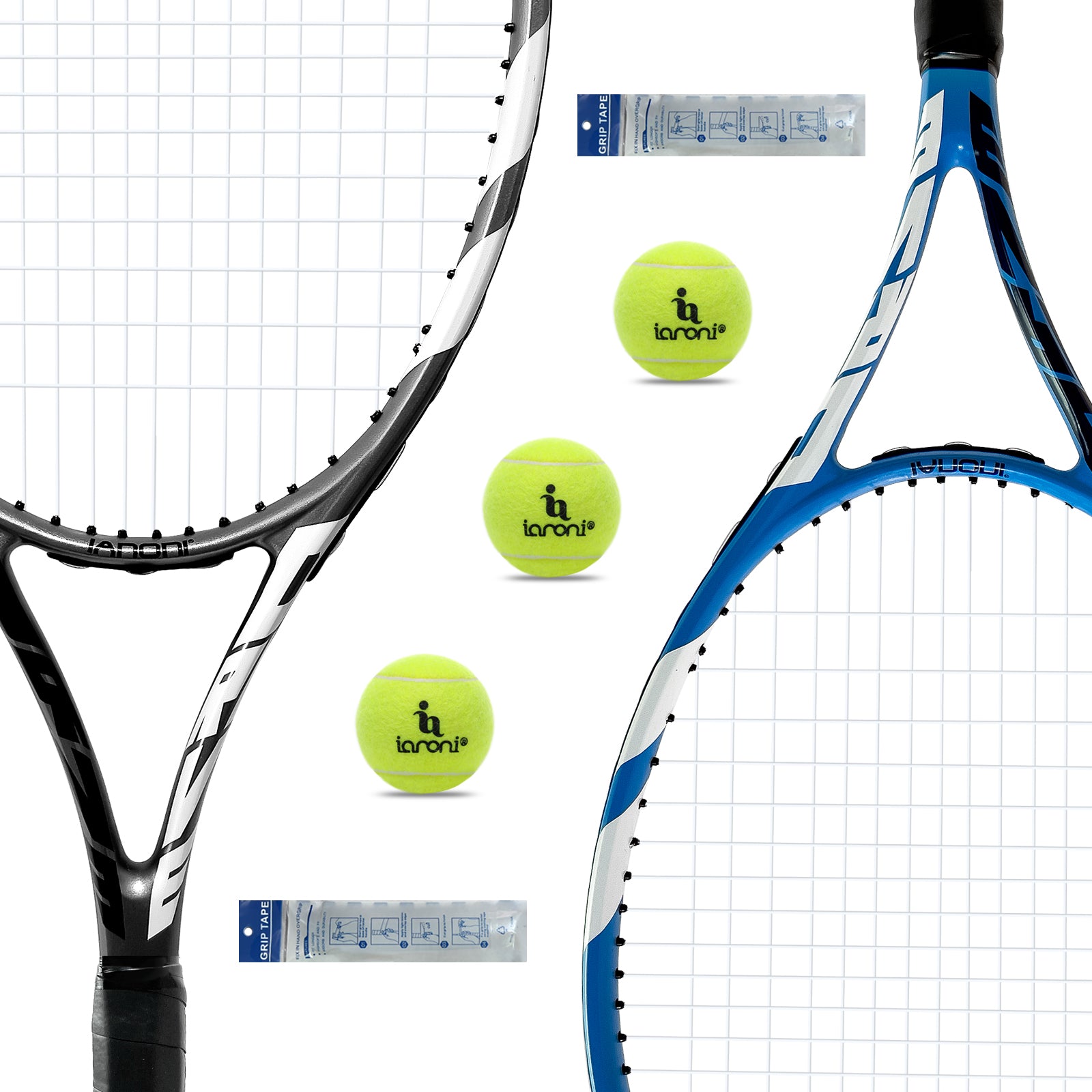 Beginner Practice Racquet, Tennisracket voor jeugd tennisracket Twin Set met 1 tennisballen, 2 rackets en 1 draagtas geschikt voor beginners tot gevorderde spelers (groen Beginner Practice Racquet, Tennisracket voor jeugd tennisracket Twin Set met 1 tennisballen, 2 rackets en 1 draagtas geschikt voor beginners tot gevorderde spelers (groen