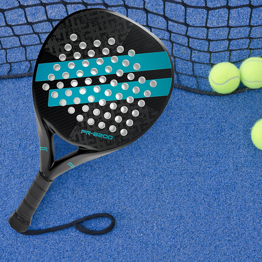ianoni Paddle Tennis Racket Carbon Fiber Surface with EVA Memory Flex Foam Core POP Padle Racquts