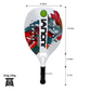 IANONI Beach Tennis Paddle Beach Tennis Racket Set Carbon Fiber with EVA Memory Foam Core Tennis Padel