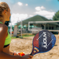 IANONI Beach Tennis Paddle Beach Tennis Racket Set Carbon Fiber with EVA Memory Foam Core Tennis Padel