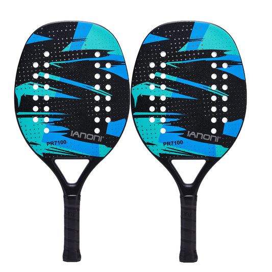 IANONI Beach Tennis Paddle Beach Tennis Racket Carbon Fiber with EVA Memory Foam Core Tennis Paddles