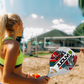 ianoni Beach Tennis Racket,Carbon Fiber Grit Face with EVA Memory Foam Core Beach Tennis Racket