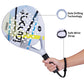 Paddle Tennis Racket Carbon Fiber Surface with EVA Memory Flex Foam Core Paddle Rackets